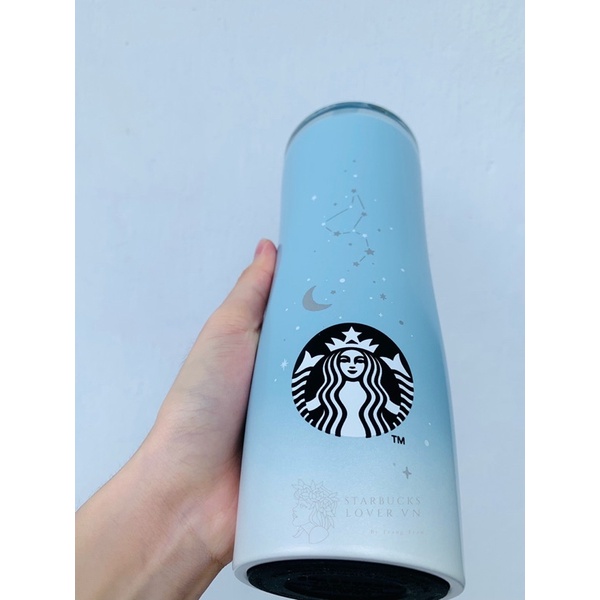 |CHÍNH HÃNG| LY STARBUCKS GIỮ NHIỆT 2 NẮP MILKY WAY- 16oz