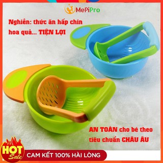 Dụng cụ nghiền thức ăn cho bé TIÊU CHUẨN AN TOÀN CHÂU ÂU