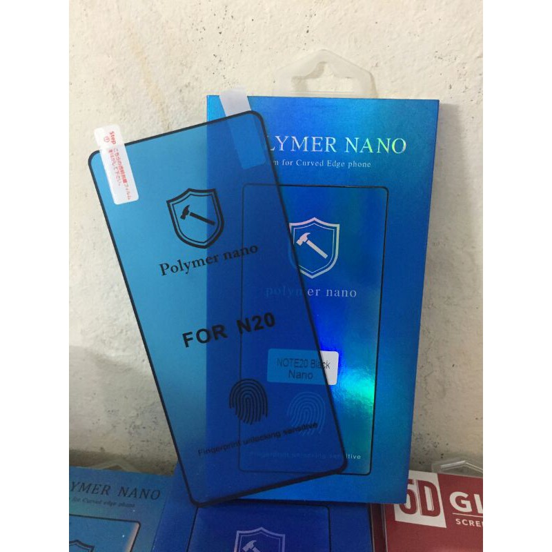NOTE 20/ NOTE 20 ULTRA --Dán full màn dẻo Nano Polymer Samsung Note 20/ NOTE 20 Ultra