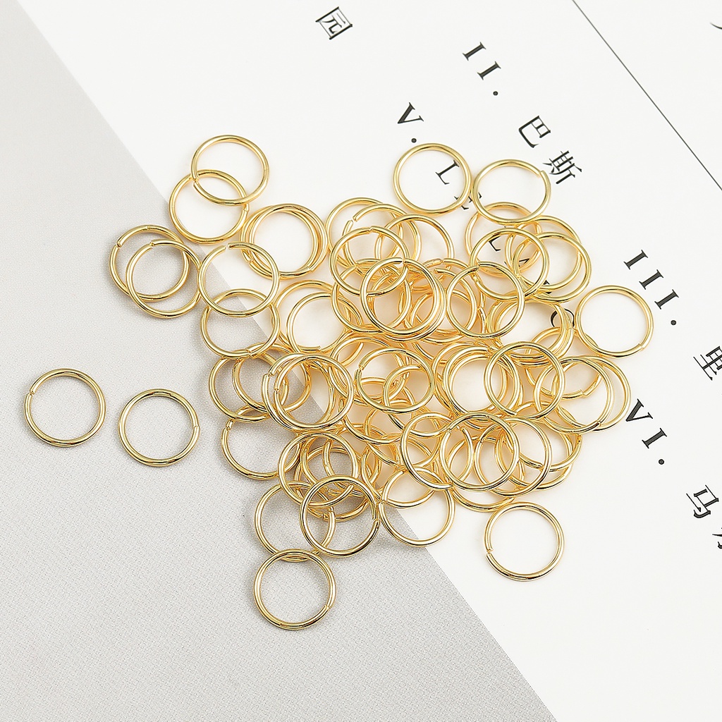 Set 1000 vòng nối mạ vàng 18k tiện dụng