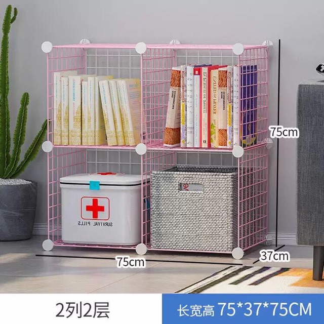 KỆ TỦ LƯỚI GHÉP SẮT ĐA NĂNG