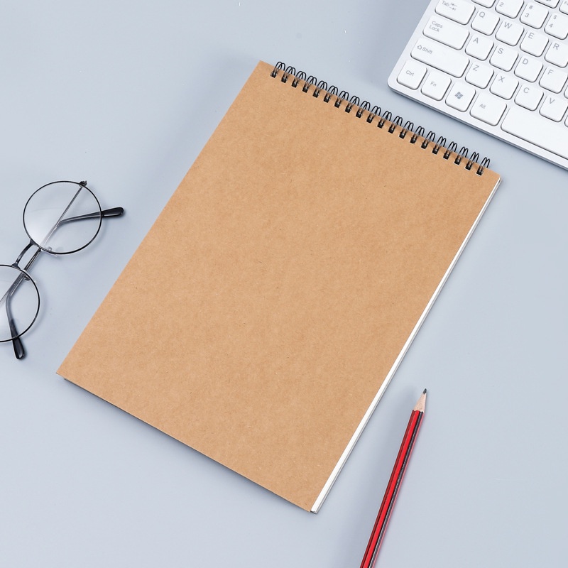 Sổ vẽ màu chì, màu nước A5 định lượng 16GSM