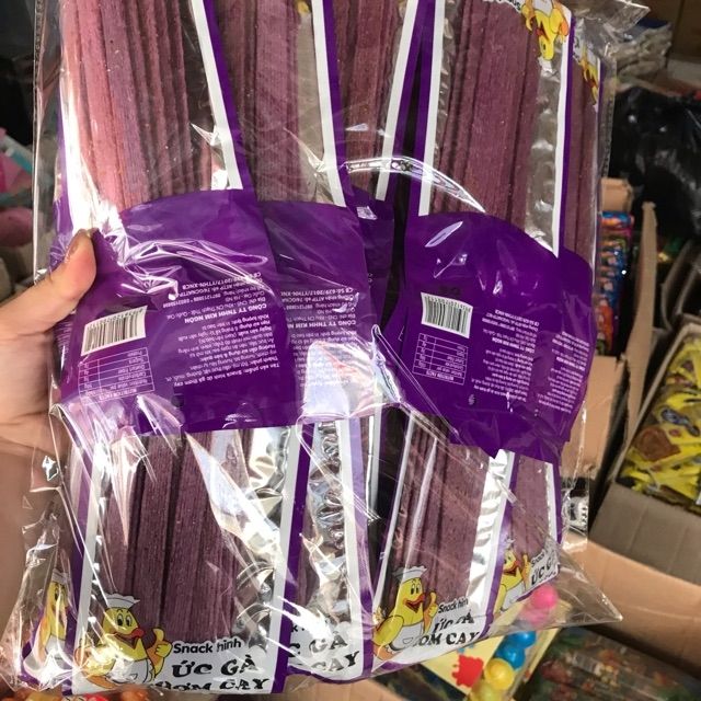30 gói úc gà thơm cay màu tím