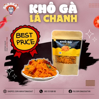 Khô gà cay khô gà lá chanh cay khô gà sợi khô gà xé rẻ nhất - snackat