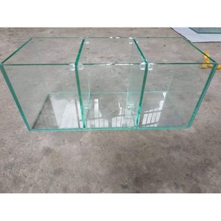 bể cá Betta/ guppy/ bể show kích thước 351515 3 ngăn tháo lắp kính 5 việt nhật