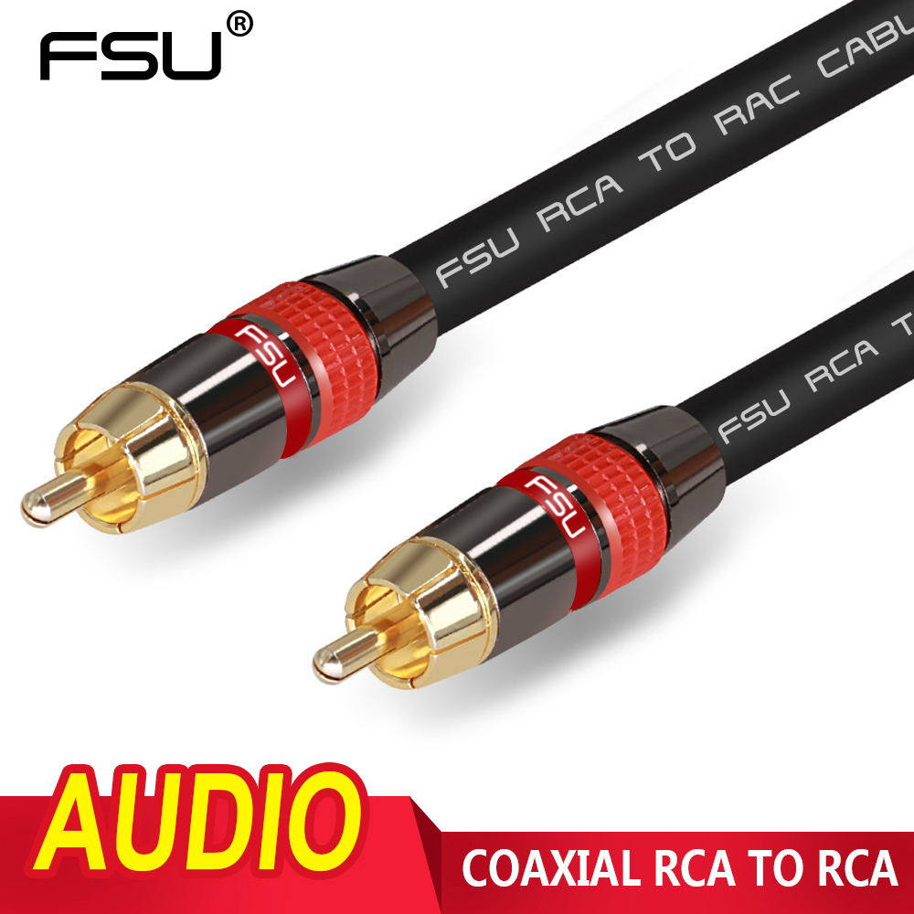 Cáp RCA Sang RCA Dài 0.5m 1m 2m 3m 5m Dành Cho Loa DVD / TV / Máy Chiếu GK1K