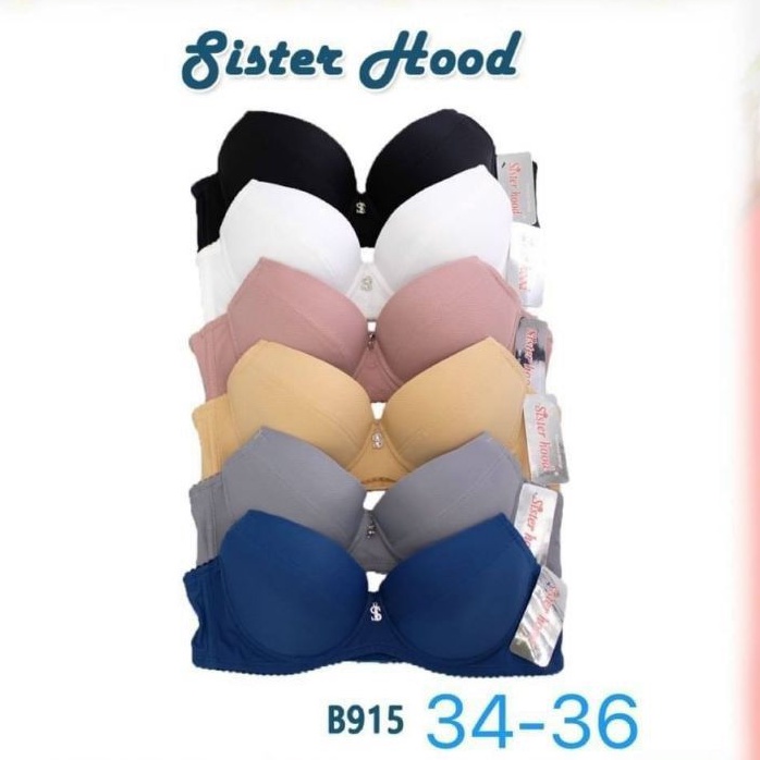 Áo lót nâng ngực vải thông hơi mềm mát, Áo lót Thái Lan Sister hood 915