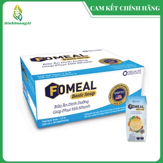 Orgalife Fomeal Basic Soup 250ml - Bữa ăn dinh dưỡng hoàn chỉnh, nâng cao thể trạng