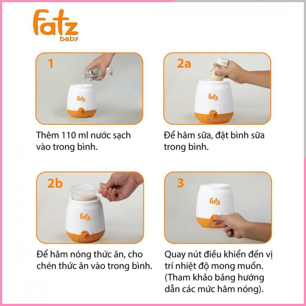 Máy hâm sữa fatz - máy hâm sữa 4 chức năng fb3002sl và 3 chức năng fb3003sl - Ahimom