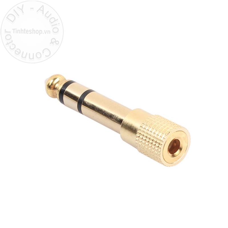 Đầu chuyển 6.5 sang 3.5 stereo 1 chiếc - 6.35mm to 3.5mm stereo adapter
