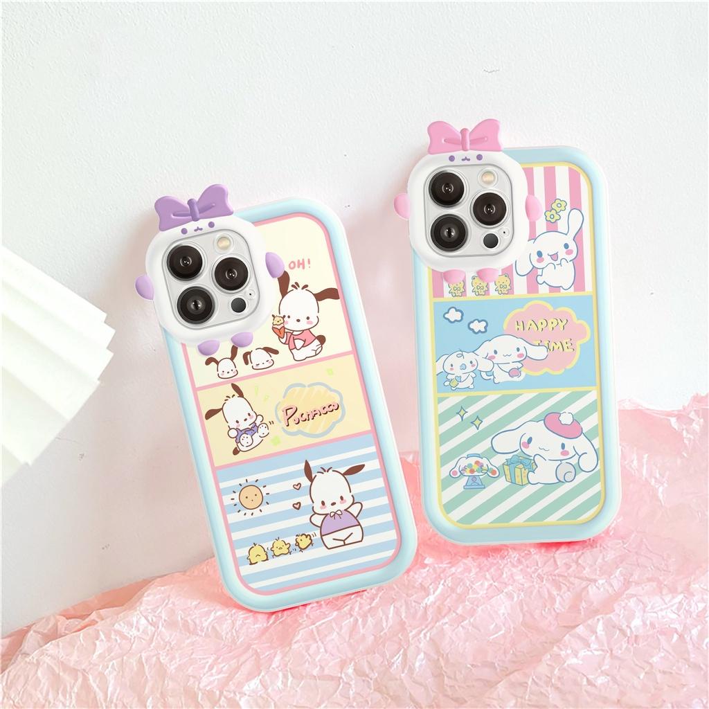 Ốp lưng iphone camera nơ Pochacco 6/6plus/6s/6splus/7/7plus/8/8plus/x/xr/xs/11/12/13/pro/max/plus/promax