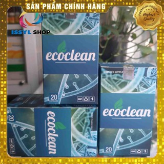 Viên uống ecoclean - diệt ký sinh trùng thải loại độc tố tạm biệt hôi miệng - chính hãng hộp 20 viên