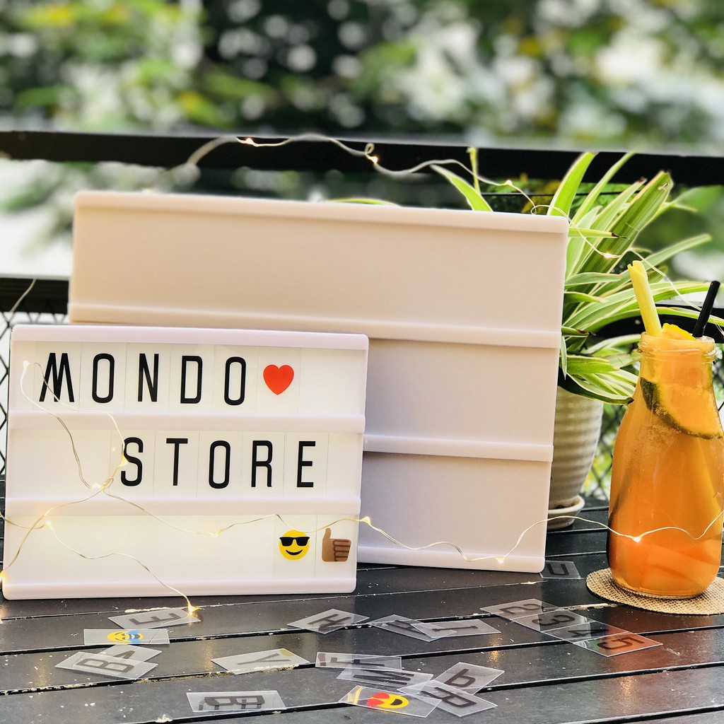 Light Box - Hộp đèn chữ Letter