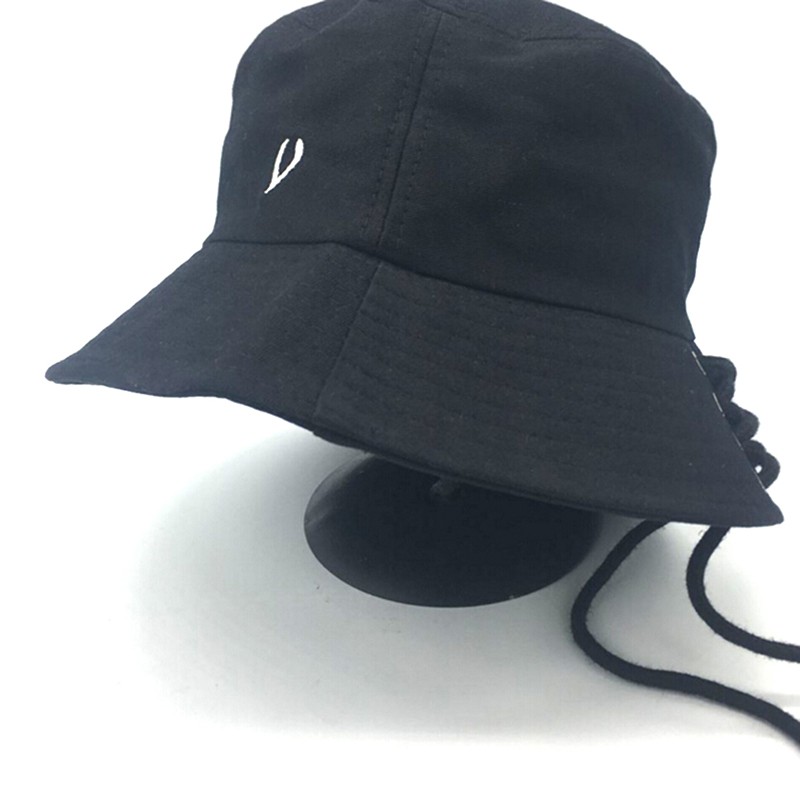 Mũ tròn vành cotton màu trơn phong cách BTS có thể điều chỉnh