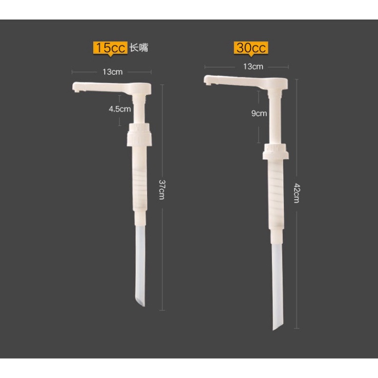 Chai Đựng Đường Nước, Siro Thuỷ Tinh 1000ml Có Vòi Bơm 10ml, 15ml, 30ml