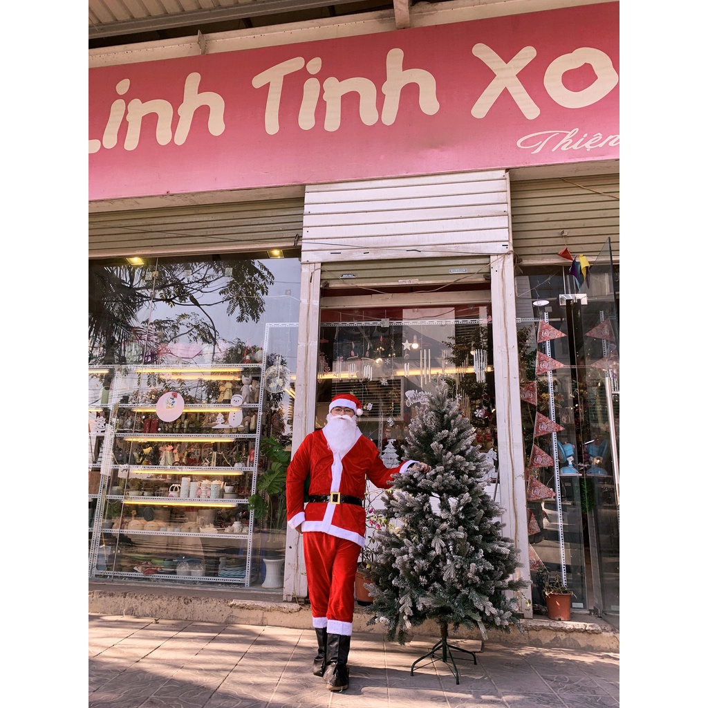 BỘ QUẦN ÁO ÔNG GIÀ NOEL lớn