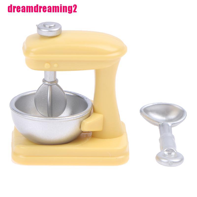 Bộ Đồ Chơi Máy Trộn Thực Phẩm mini Trang Trí Nhà Búp Bê