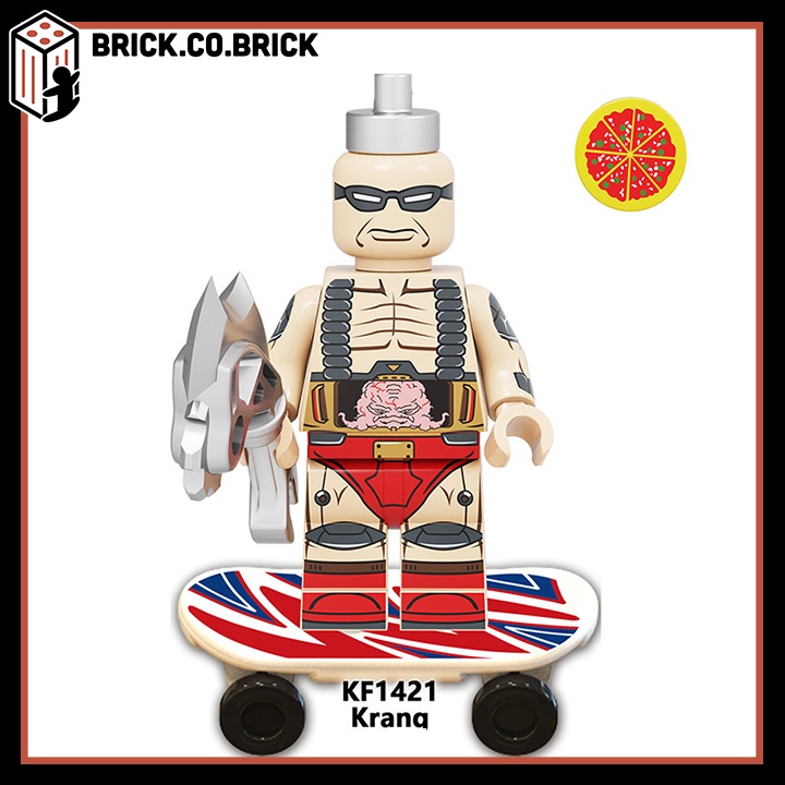 Lắp ráp Mô hình Ninja Rùa Đồ Chơi Minifigure Ninja Turtle Bản Mới Nhất KF6125