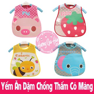 Yếm ăn dặm chống thấm nước cho bé yêu -Rẻ nhất