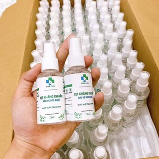 Nước rửa tay khô diệt khuẩn GEL và XỊT Chu Care 50ml