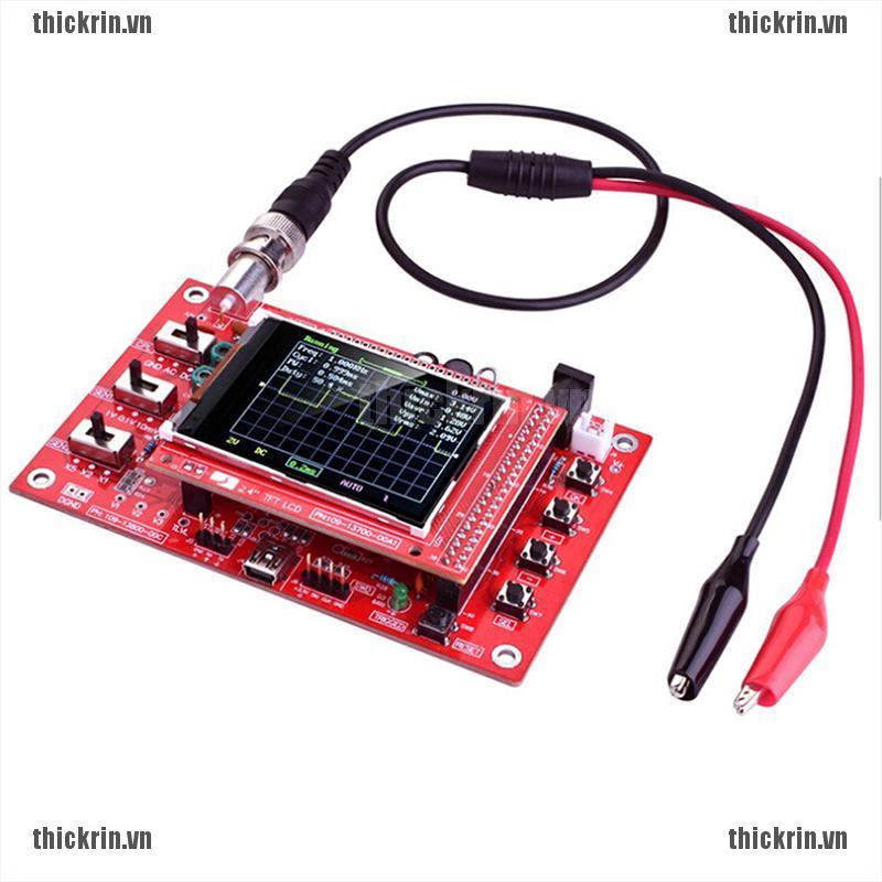 <Hot~new>New dso138 2.4" tft digital oscilloscope acrylic case diy kit smd soldered