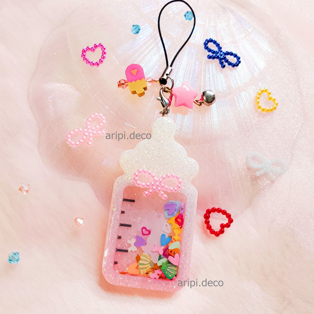 Charm trang trí nơ B117 /Nguyên liệu làm Resin