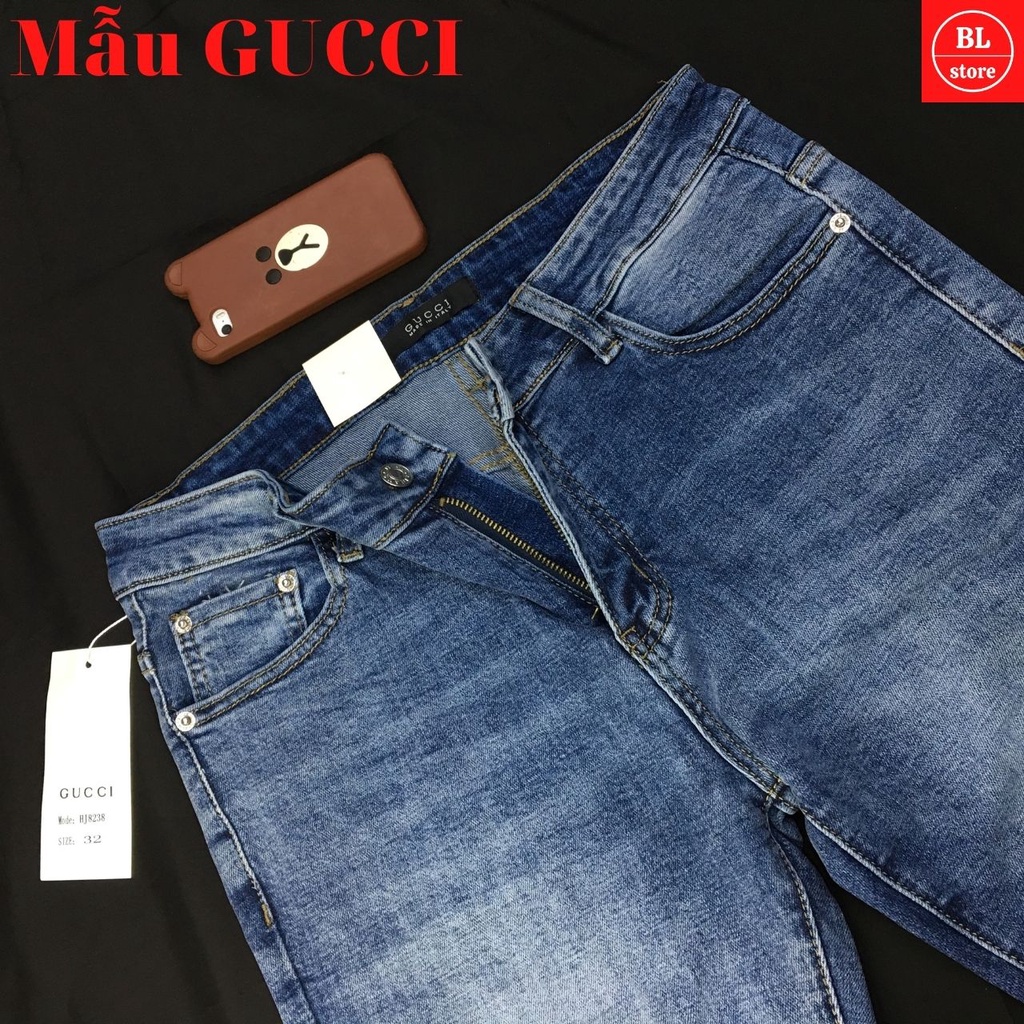 Quần jean nam xanh trơn cao cấp tinh tế, quần bò nam đẹp co giãn xanh trẻ trung dân công sở đi làm học sinh đi học | BigBuy360 - bigbuy360.vn