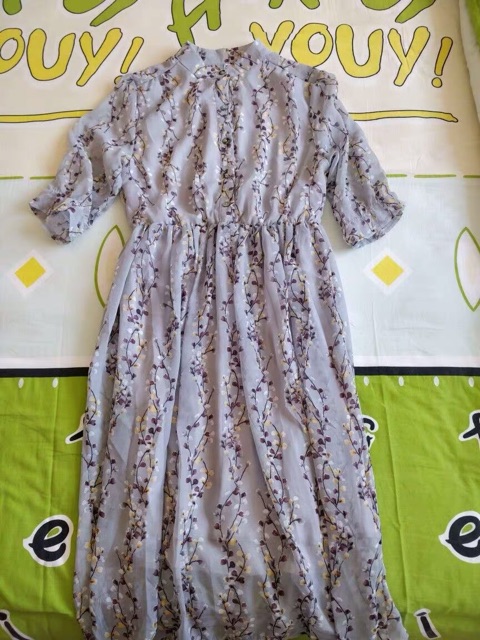 Váy đầm voan hoa dáng dài váy maxi đi biển MS37 | BigBuy360 - bigbuy360.vn