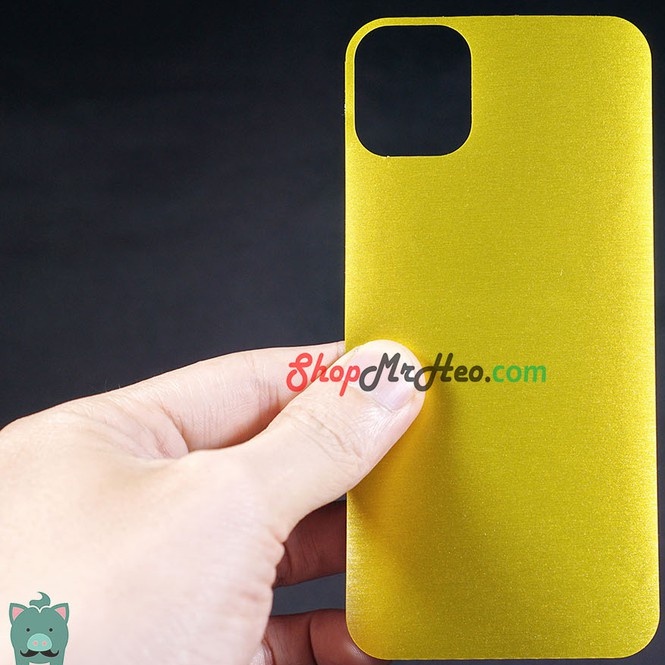 Skin Dán Mặt Sau Lưng Vân Nhôm Iphone 11 - Iphone 11 Pro - Iphone 11 Pro Max