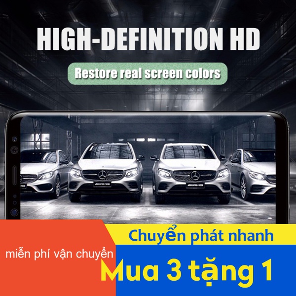 Kính cường lực bảo vệ toàn màn hình Samsung S6 S7 S8 S9 S10 S10E S11 S11E S20 FE Ultra Pro Note 8 9 10 Lite Plus Edge