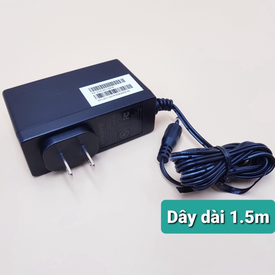 Adapter 12V 2A LINKSYS MU24-Y120200-A1Bộ Chuyển Đổi Nguồn Chất Lượng Cho Camera, Modem Wifi, Router Wifi, Đàn Organ