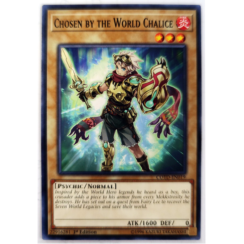 [Thẻ Yugioh] Chosen by the World Chalice |EN| Common