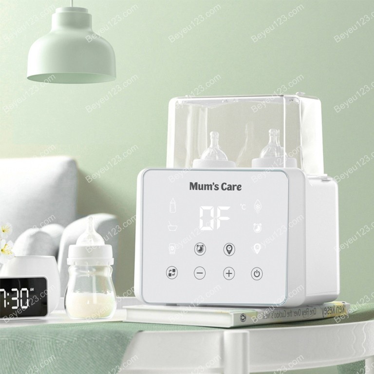 Máy hâm sữa và tiệt trùng điện tử 2 bình Mum's Care Smarlov MC-6803 (Tương tự máy Fatzbaby Duo 3 - Fatz FB3093VN)