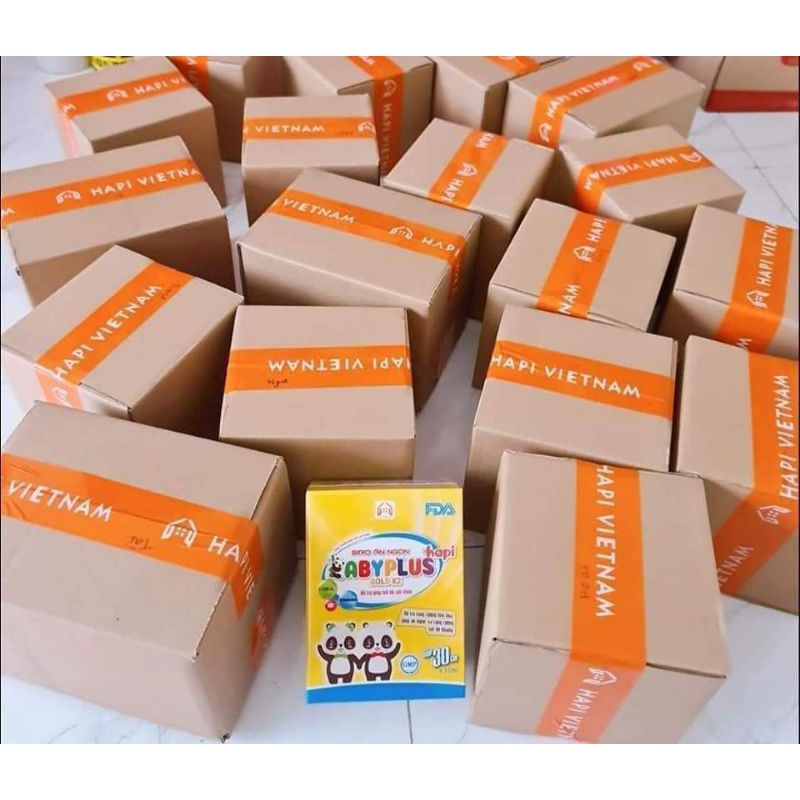 Siro Ăn Ngon BabyPlus tăng cân tự nhiên, cải thiện táo bón