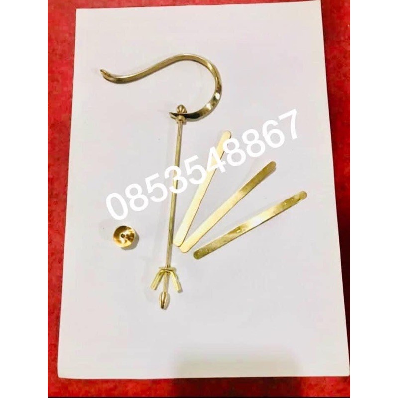 Combo móc đồng trơn + chén nhớt đồng lục giác cho chào mào , mi , khướu , than lửa ..