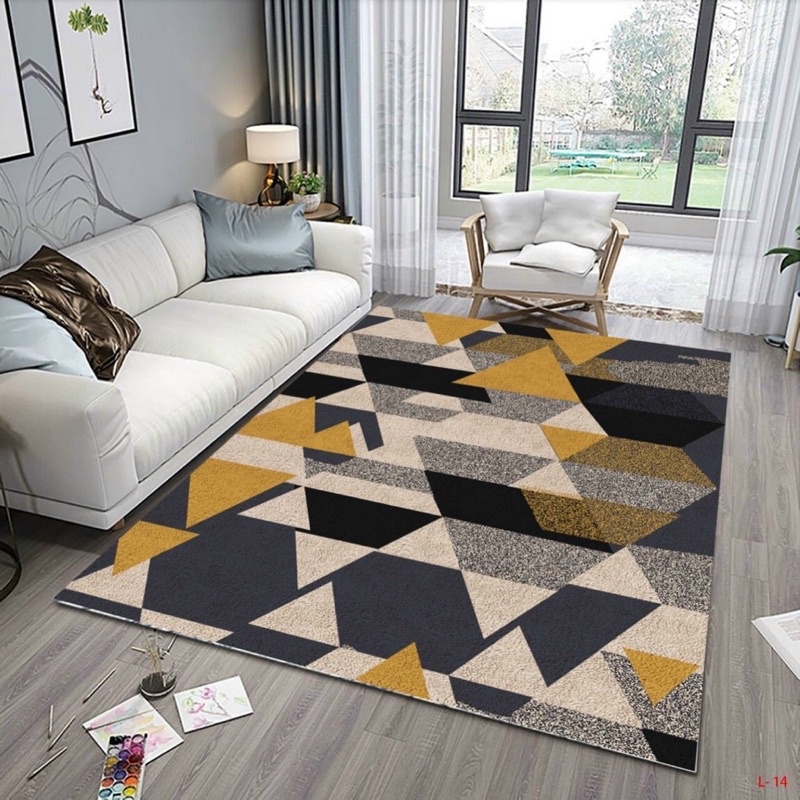 thảm nỉ lì ba li dùng phòng khách kt m6x2m3,2mx3m