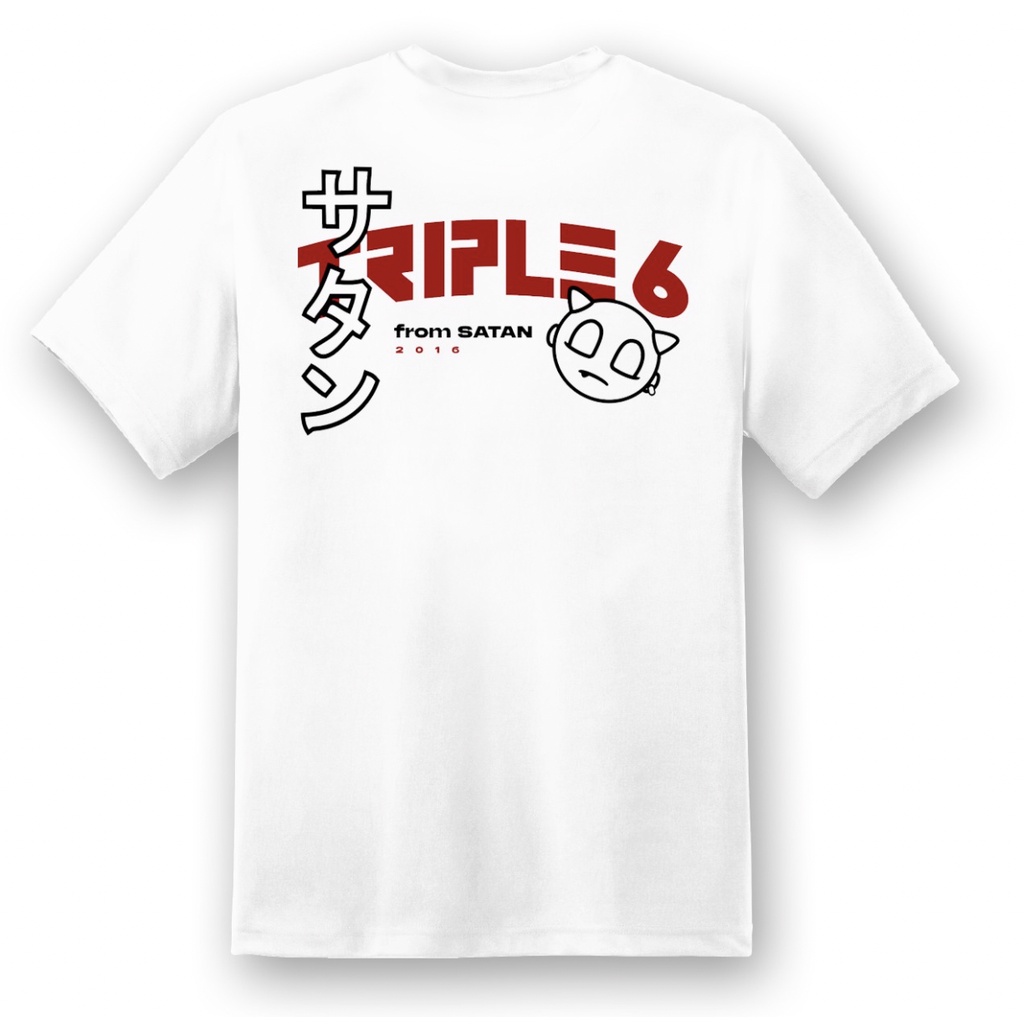 Áo thun T-shirt,TRIPLE6 Basic, unisex, đi chơi, nam, nữ