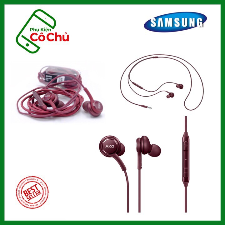 Tai Nghe Galaxy S8/ S8+ màu đỏ Burgundy tinh chỉnh bởi AKG