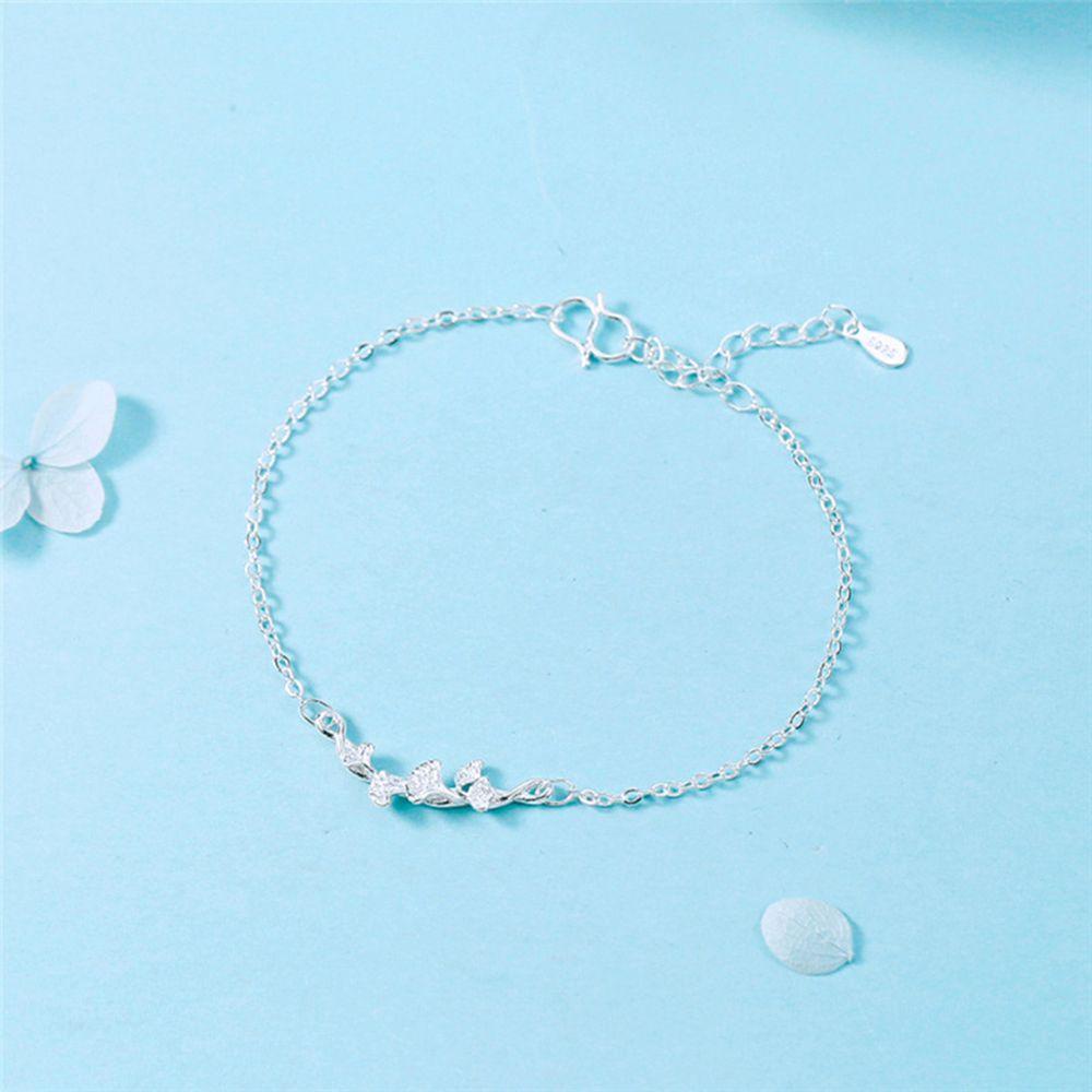 Vòng Tay Lá MOILYVN|Vòng Tay May Mắn Mặt Chiếc Lá