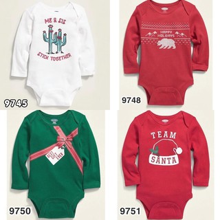 Body noel tay dài, bé trai bé gái mặc đều xinh