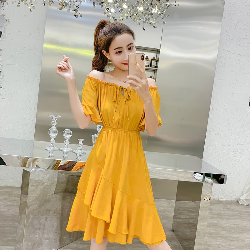 NRVP Mới Đầm Dài Phong Cách Pháp Thời Trang Cho Nữ