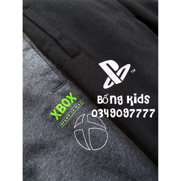 Bộ Nỉ Hoodie Bé Trai Trò Chơi PR