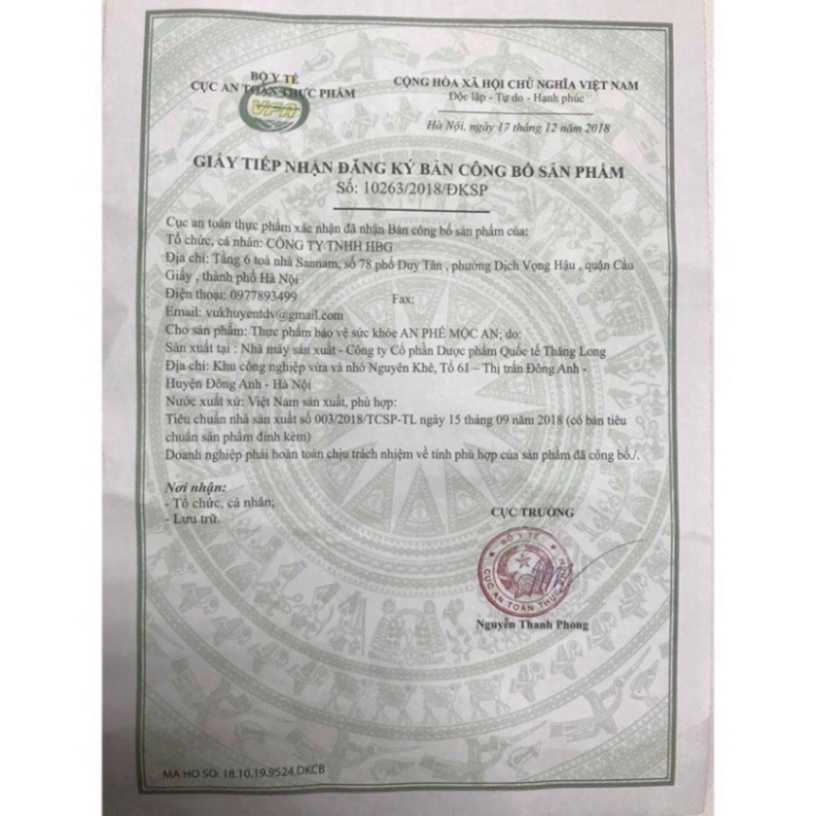 ✅ An Phế Mộc An 👍 ❤️- Mẫu Mới An Phế Plus
