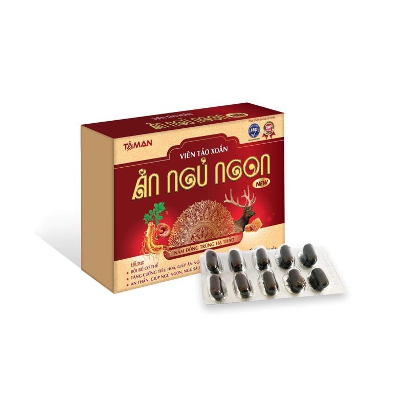 VIÊN TẢO XOẮN ĂN NGỦ NGON