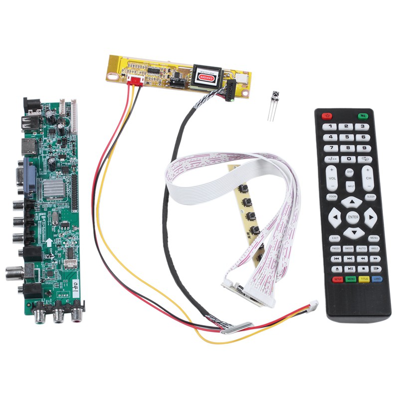 Bo Mạch Điều Khiển Màn Hình Lcd Ds.D3663Lue.A81.2.Pa V56 V59 + 1 Đèn + Ds 3663