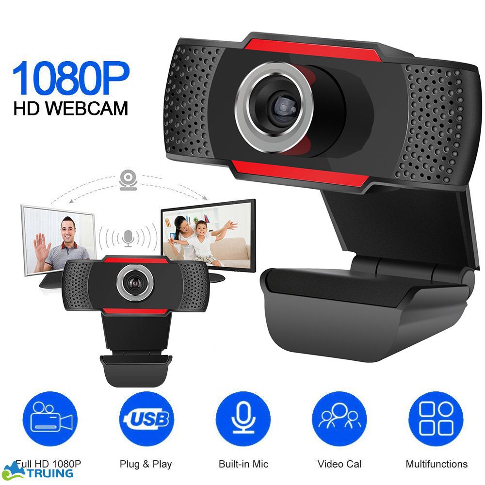 PC Webcam Kỹ Thuật Số 1080p Có Mic Cho Máy Tính