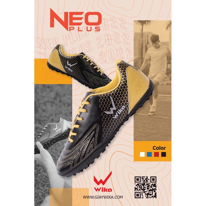 Giày Bóng Đá Chính Hãng Wika NEO Plus - Mẫu Mới Cao Cấp 2022