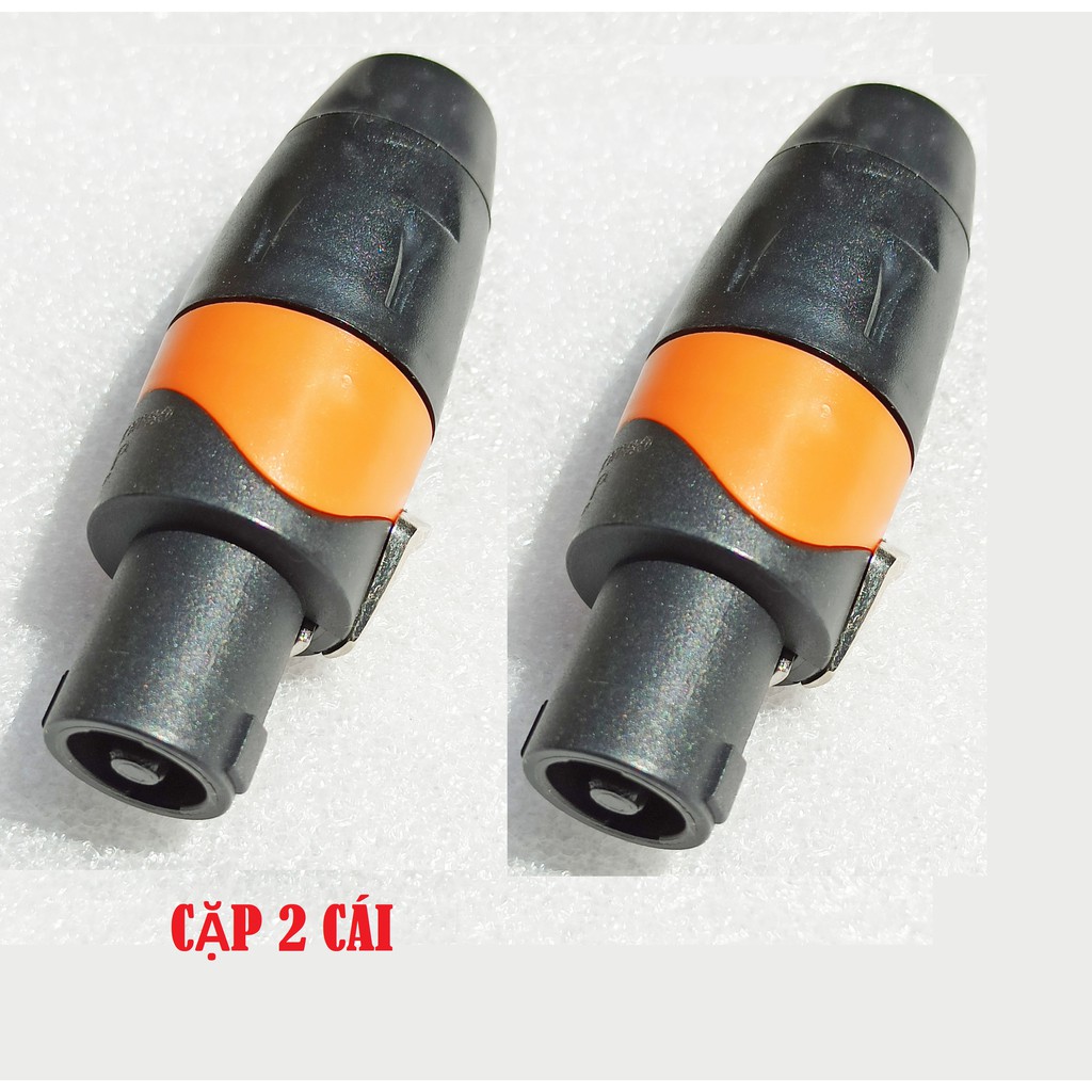 BỘ 2 JACK CẮM LOA SPEAKON NL4FX