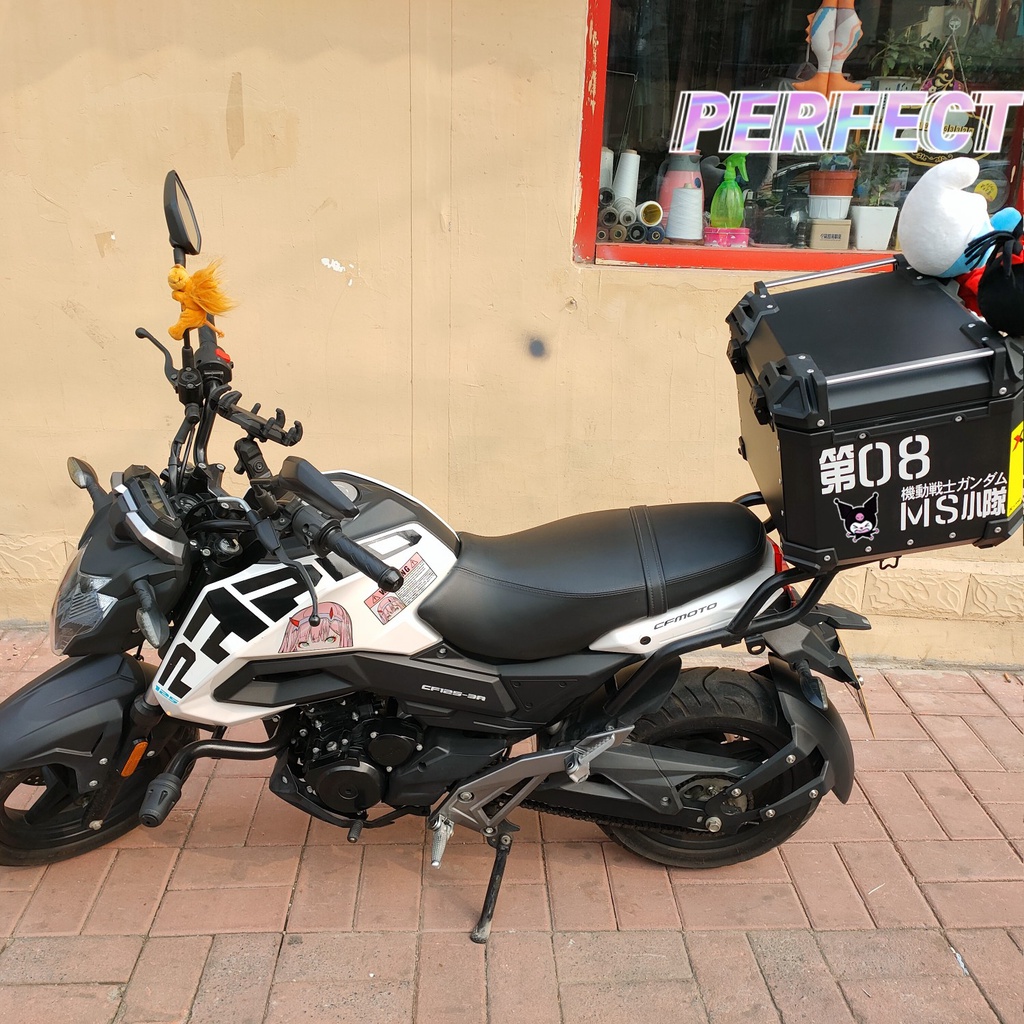 1 Bộ JDM Sticker phản quang Xe máy Decal dán trang trí Đề can phong cách Janpanese