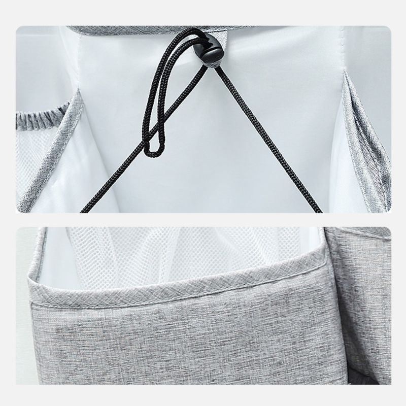 Túi Đựng Vật Dụng Treo Nôi Em Bé Tiện Lợi